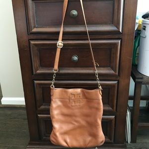 Tory Burch Tan Satchel Cross Body